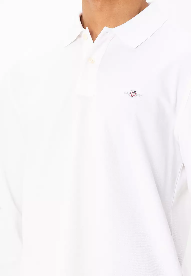 Shield Long Sleeves Polo Shirt