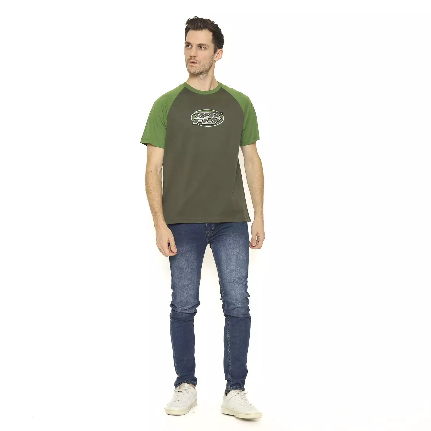 Voxfly Kaos lengan pendek Pria Vertine Raglan Men Tee Planet Surf