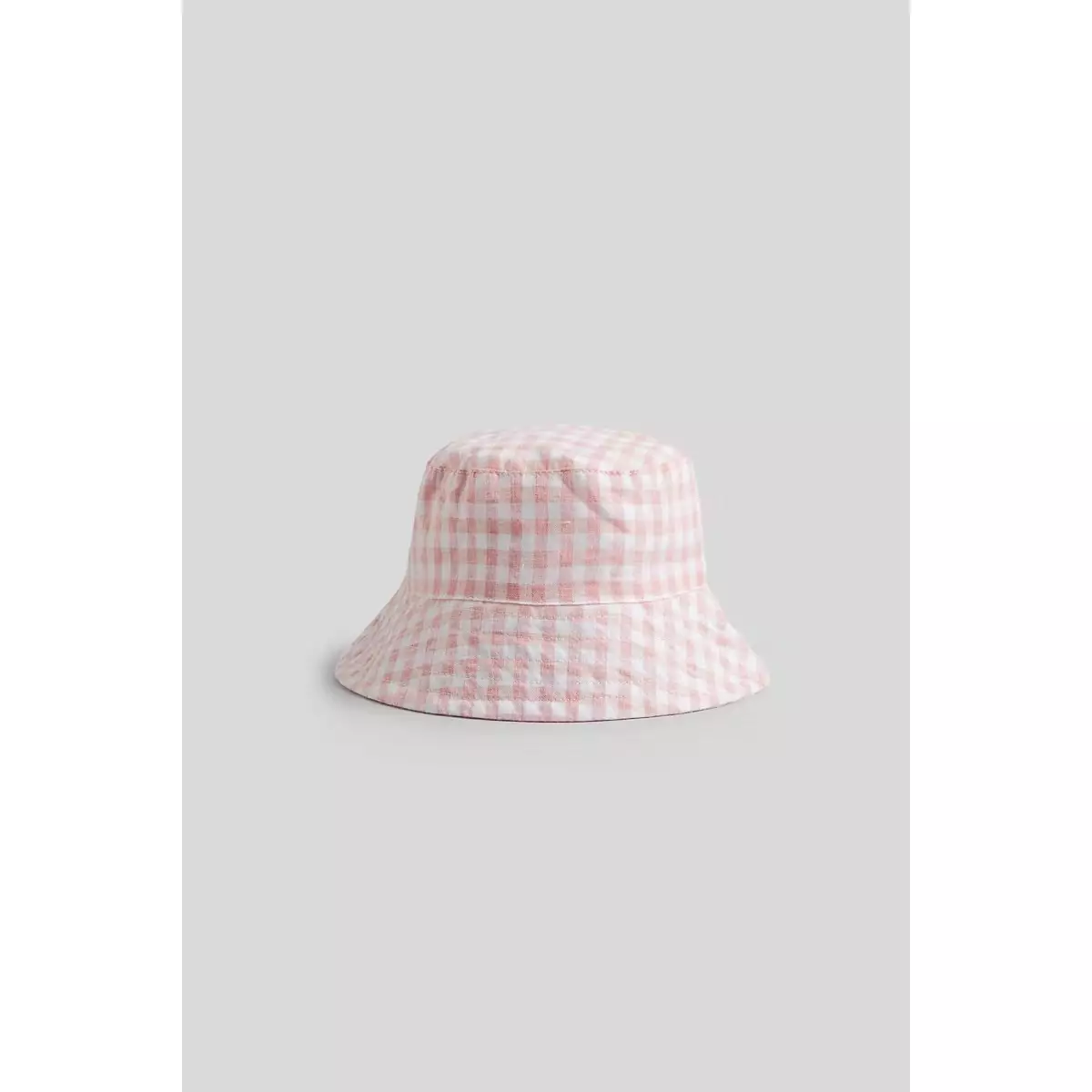 Mothercare Pink Gingham UPF50+ Sun Hat - Topi Bayi Perempuan (Pink)