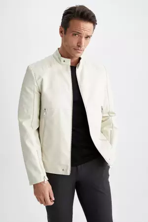 White jacket cheap mens zara