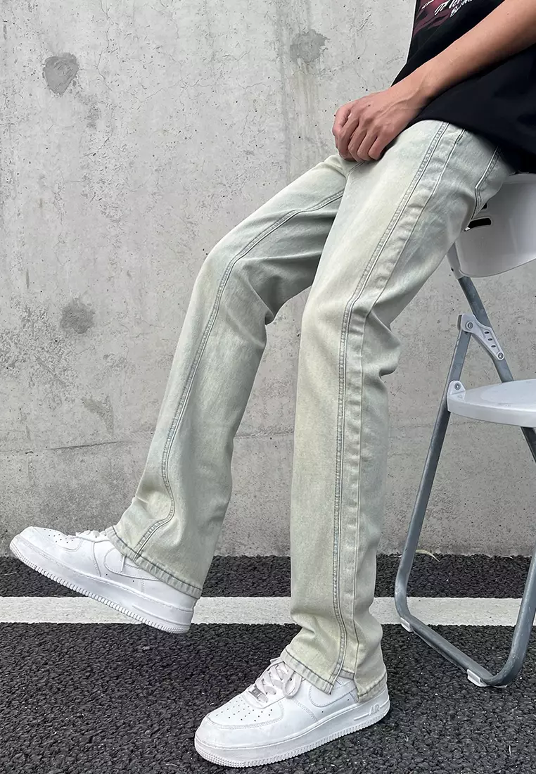 High Street Boot Cut Jeans AY-mj754