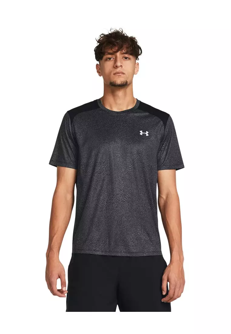Under Armour UA Launch CoolSwitch Printed Men's Short Sleeve