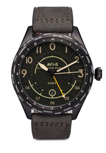 Lancaster Bomber 皮革手錶, 錶類, 休esprit高雄門市閒型