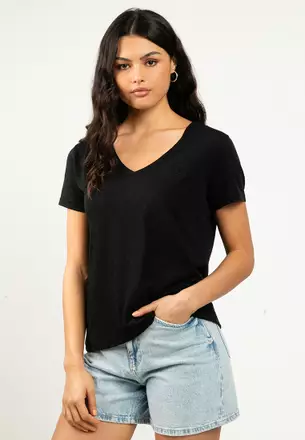 Superdry VL Itago Tee - T-Shirt Donna Basic Con Stampa - Vestibilità Regolare