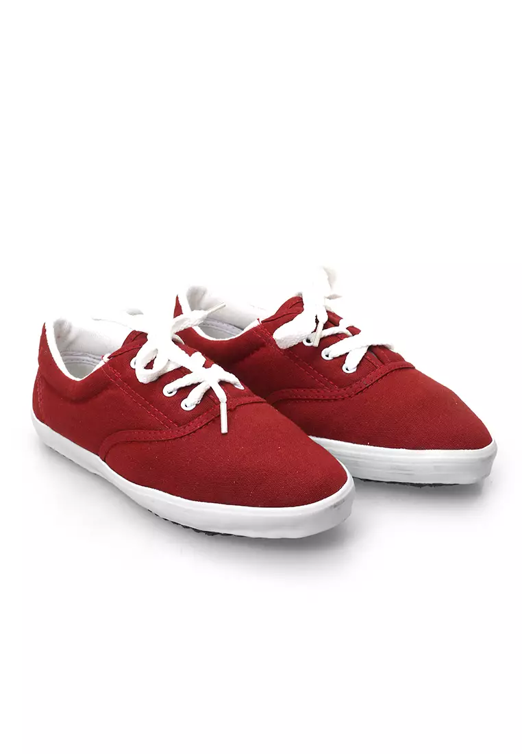 Sepatu PX Style Design Simple Casual - Maroon