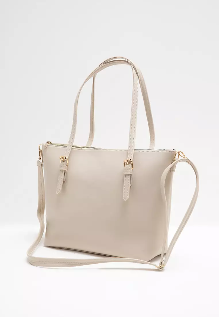 Tekka Viona Tote Bag Cream