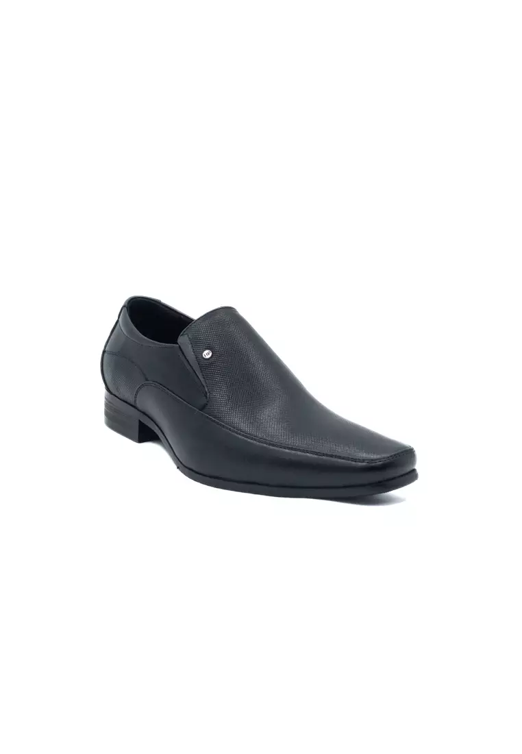 Hush Puppies Men's Shoes Becket Johnson Slip On In Black