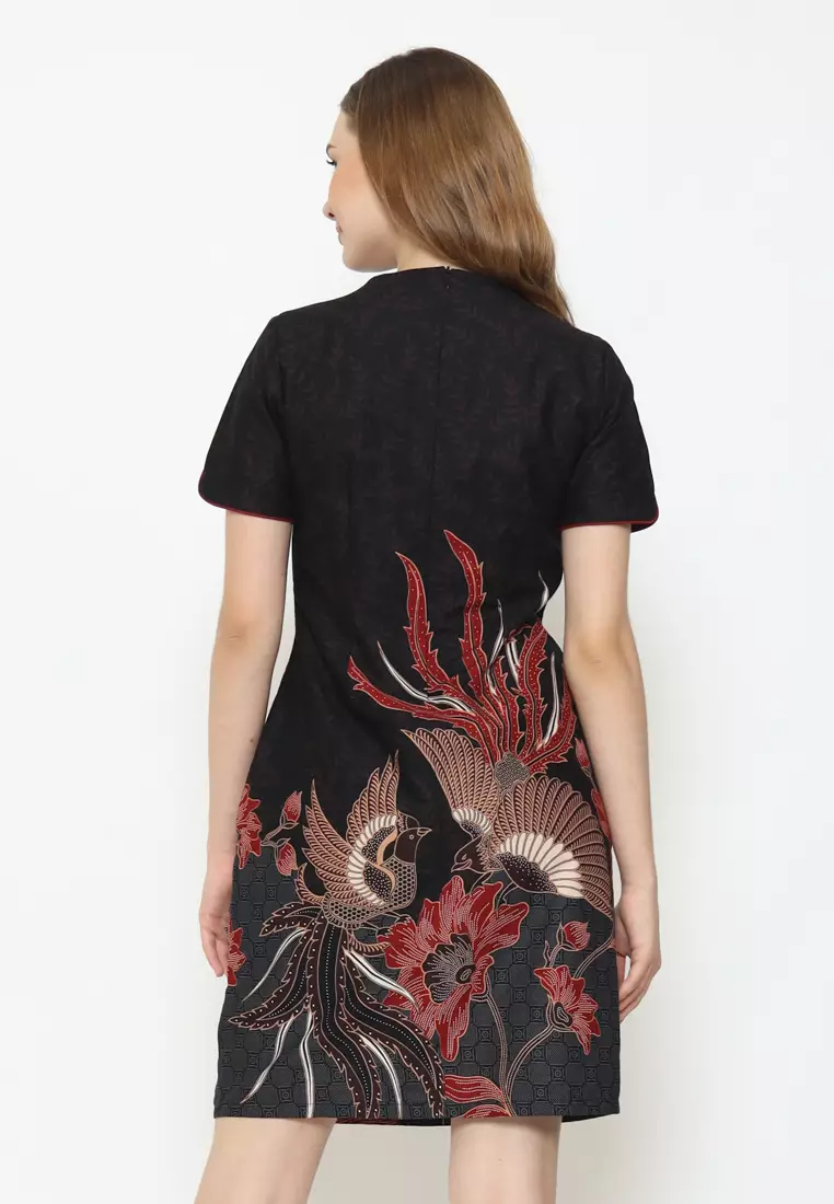 MY AKSA BATIK WANITA DRESS FURING NATHALIE NICHOLAS