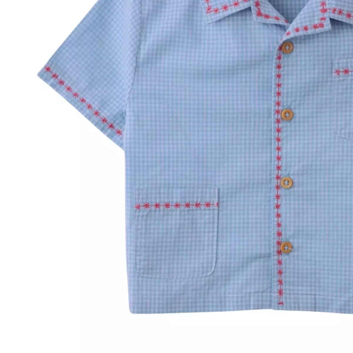 Gingersnaps Baby Coney Island Woven Btndown - Kemeja Bayi Laki-laki