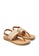 Noveni beige Strappy Sandals 29D9FSH1D7ED23GS_2