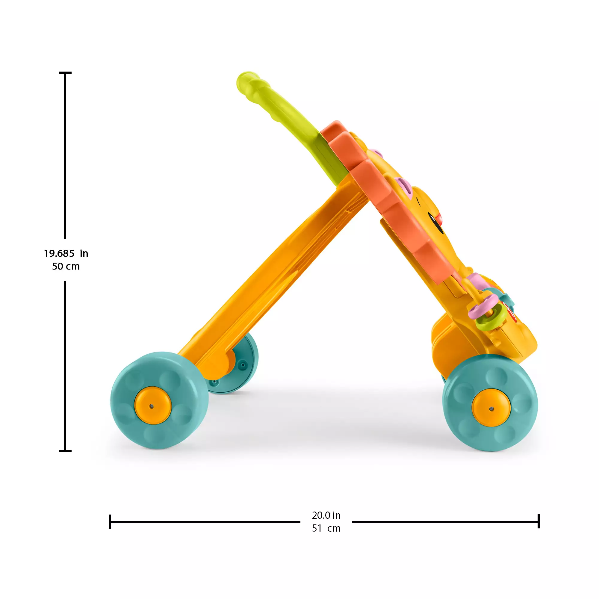 Fisher Price Musical Lion Walker - Mainan Walker Anak Bayi