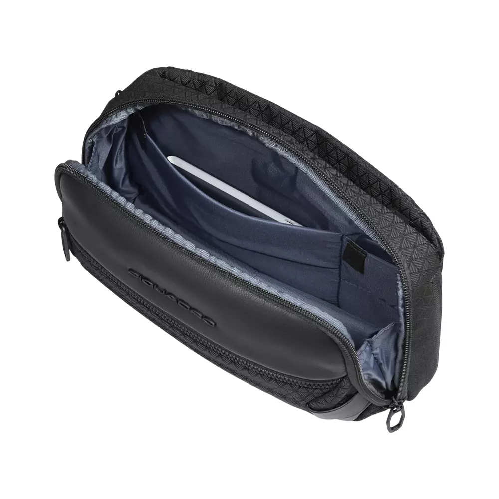 [7.7 SALEBRATION] Expandable Recycled Fabric Fanny Pack Black