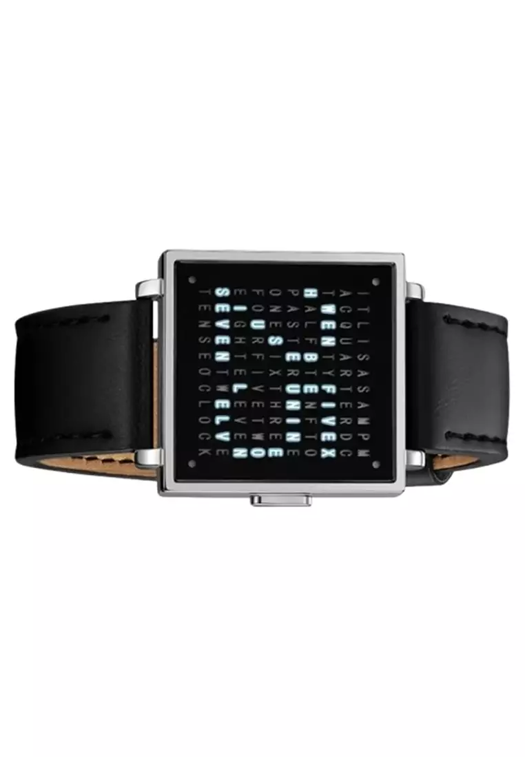 Jam Tangan Digital Pria Elegant Stainless Steel 2312 ORIGINAL - Black