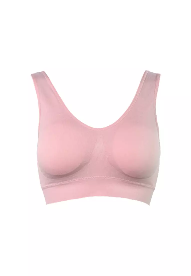 2 In 1 Simply Fidelia Daily Comfort Bra Non Wire Seamless Bra For Women