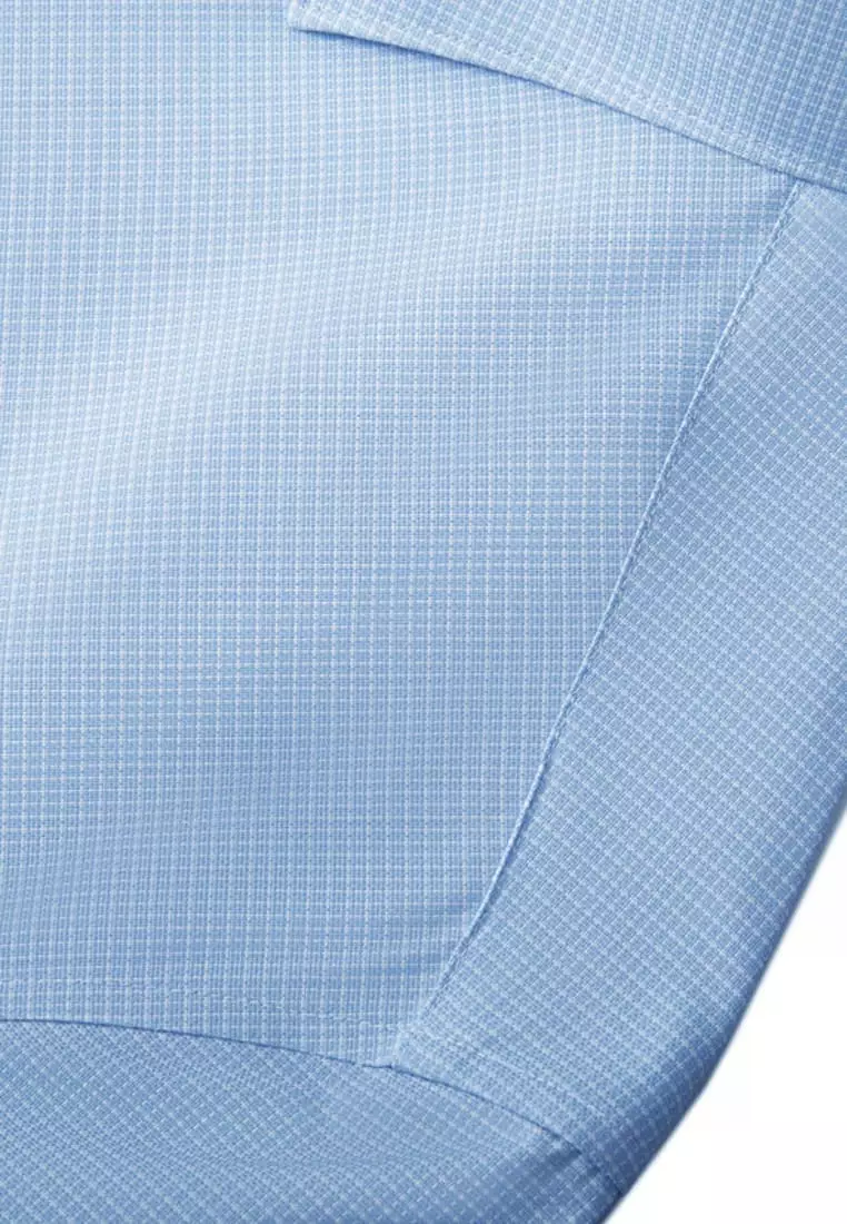 Non-Iron Silky Touch Smart Fit Stripe Shirt