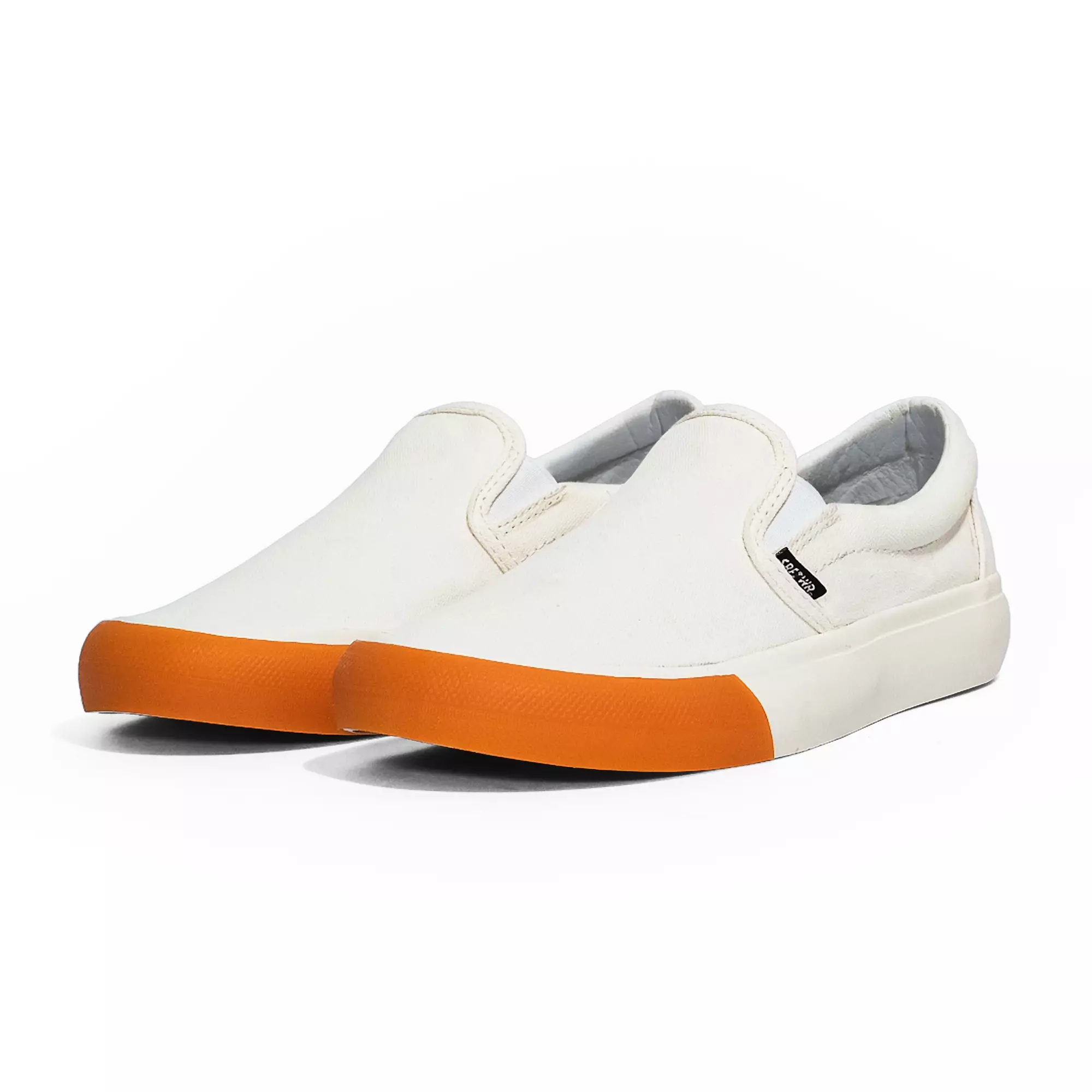 Saba Vintage Slip On Mono Off White Gum
