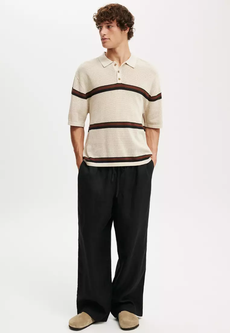 Knitted Polo Shirt