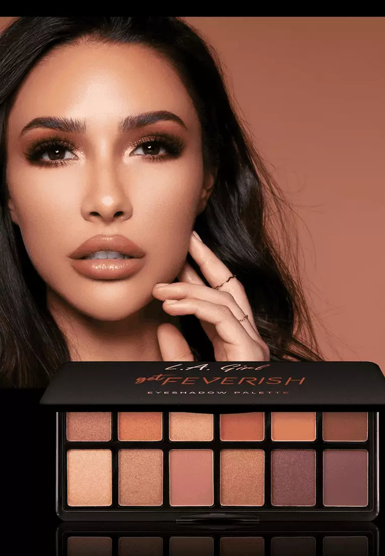 Jual L.A Girl LA Girl Fanatic Eyeshadows Palette Get Feverish Original