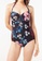 FUNFIT Sweetheart Halter One Piece in Midnight Blooms Print (XS - L) C4D53USD0883FBGS_1
