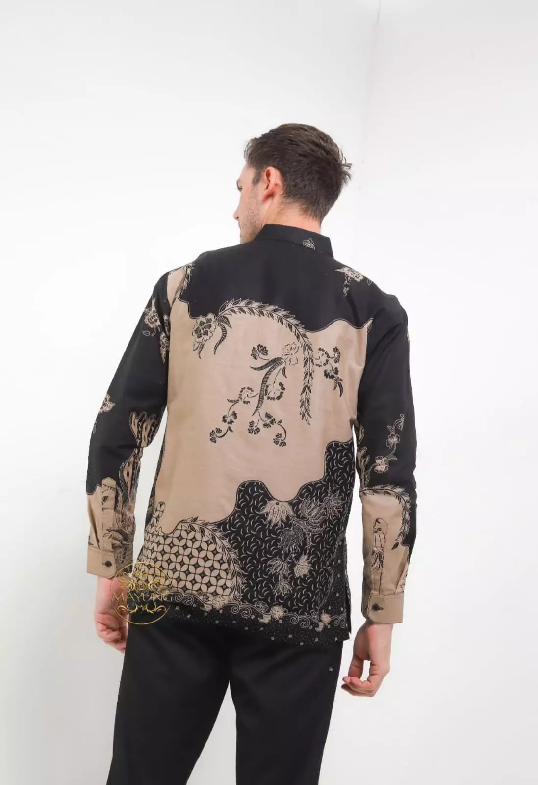 Merpawung Kemeja Batik Pria Premium Slimfit Modern Lengan Panjang PRS