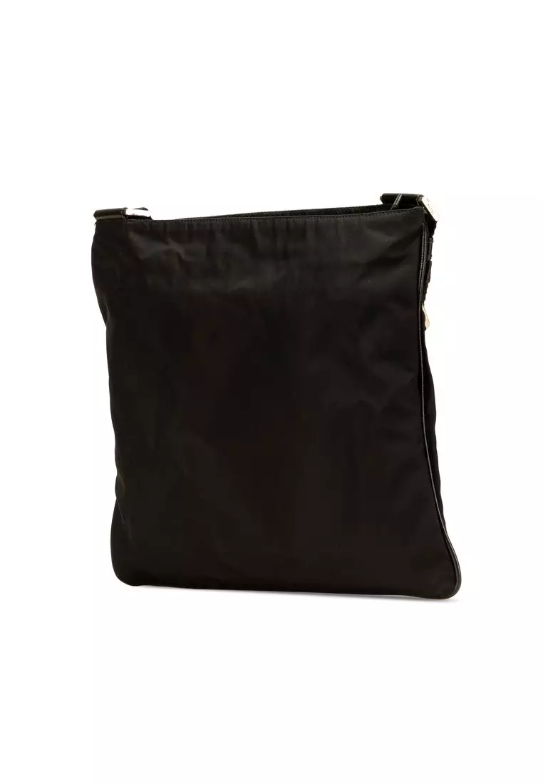 Pre-Loved Prada Tessuto Zip Top Crossbody