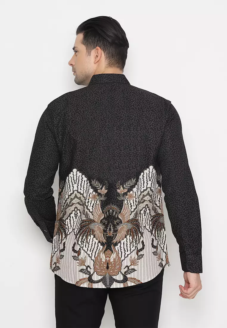 MY AKSA BATIK PRIA KEMEJA PANJANG FURING FARID FATIA