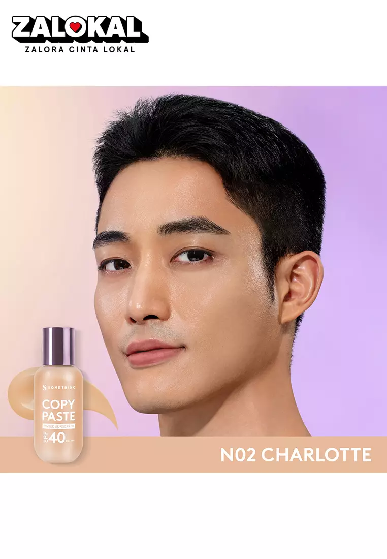 SOMETHINC Copy Paste Tinted Sunscreen SPF 40 PA++++ - N02 Charlotte