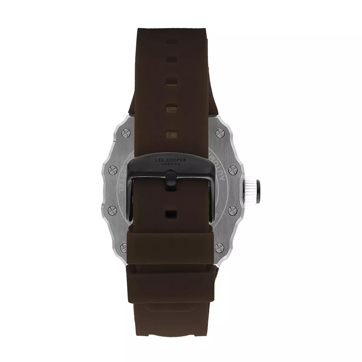 Lee Cooper LC07980.066 Karet Coklat Automatic Cowok