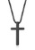 Trendyshop black Cross Pendant Necklace E56DFACE88BC61GS_1