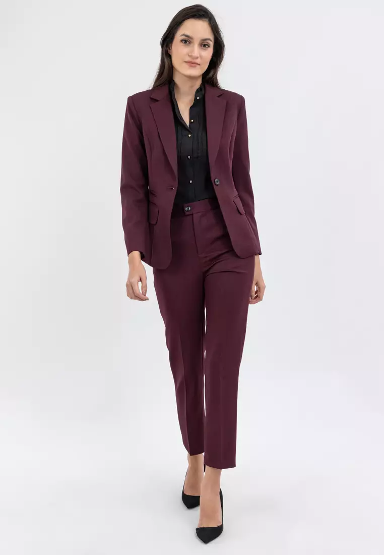 Tailored Suit Blazer with Pants