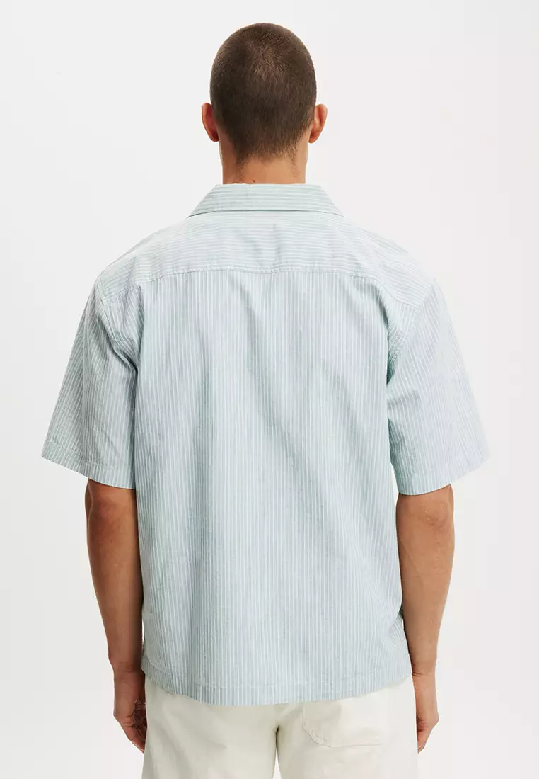 Textured Short Sleeve Shirt