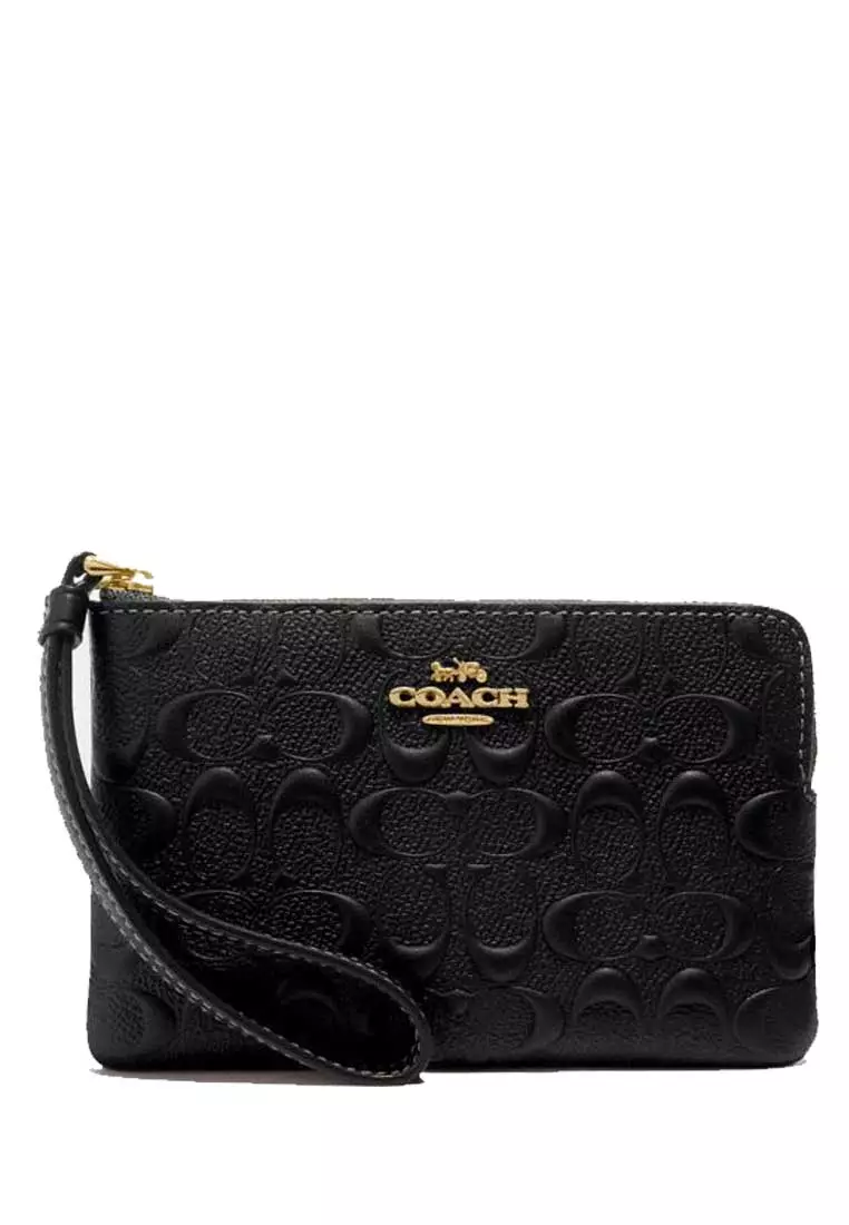 Coach wallet wristlet best sale