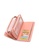 Wild Channel pink Women's Bi Fold Long Zipper Purse 90BC2AC86B0038GS_7