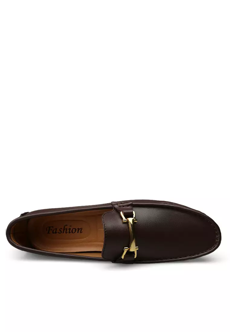 Leather Horsebit Loafers & Boat Shoes YY9016