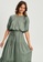 The Fated green Milly Tiered Dress 2BC16AA17220D8GS_4