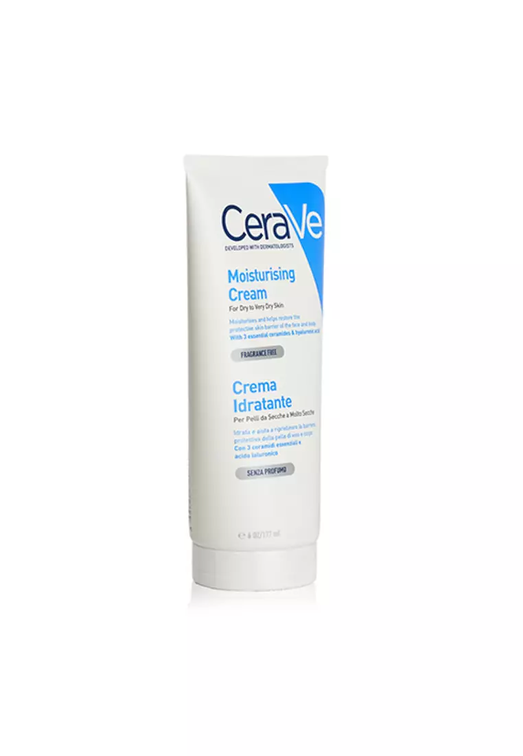 CERAVE - Moisturising Cream For Dry to Very Dry Skin 177ml/6oz...