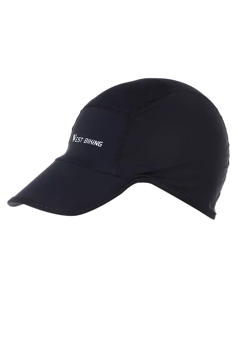 Ignacio Topi Helm Sepeda Cycling Helmet Cap Windproof Unisex Sports Hat Material Polyester ORIGINAL - Black