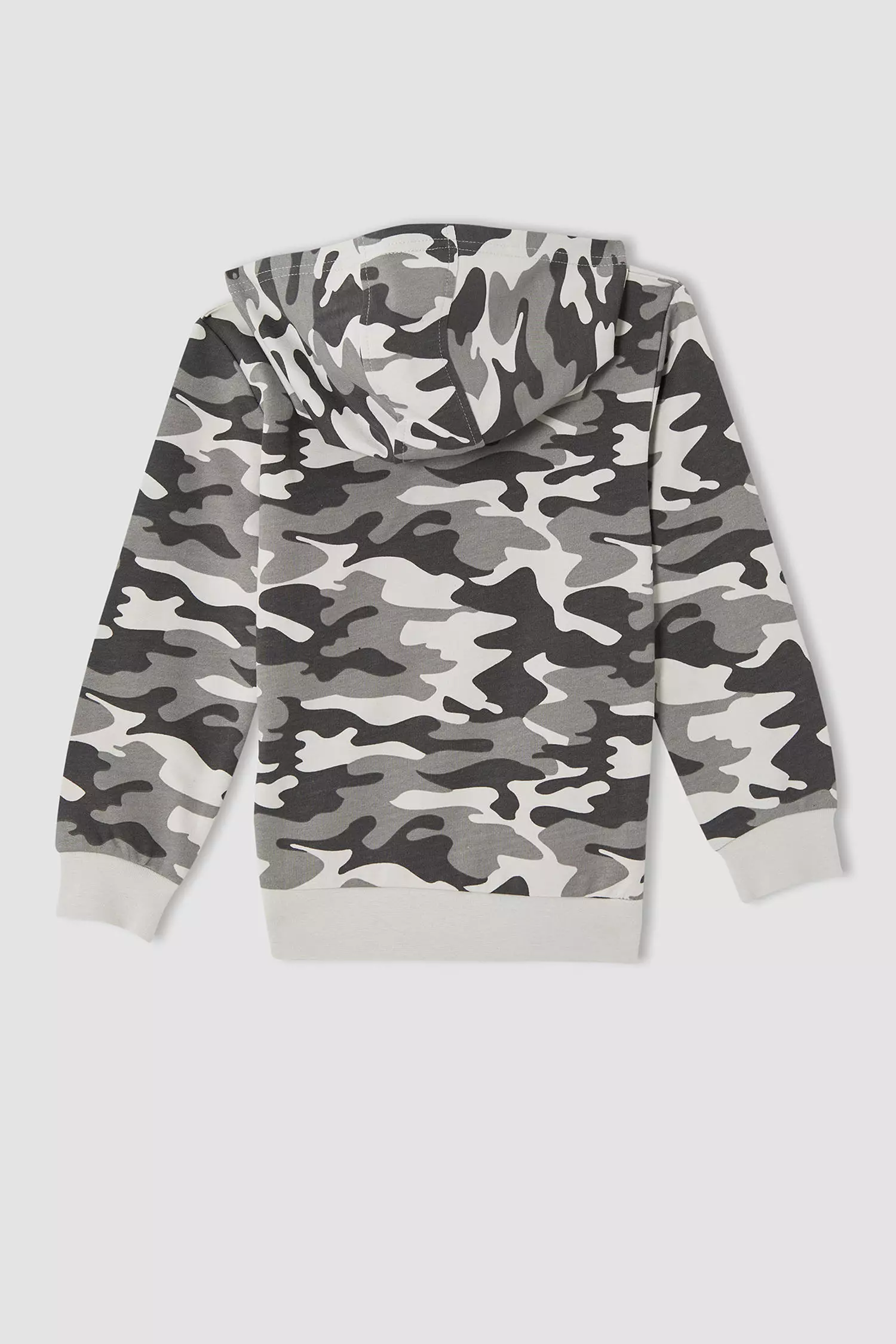 Buy DeFacto Regular Fit Hooded Camo Print Cotton Sweatshirt 2023 Online |  ZALORA Singapore