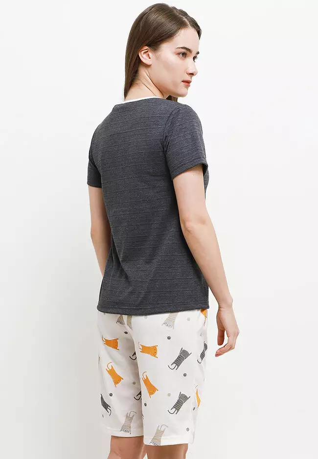 Pyjama Short Sleeve Short Pants Sleepwear