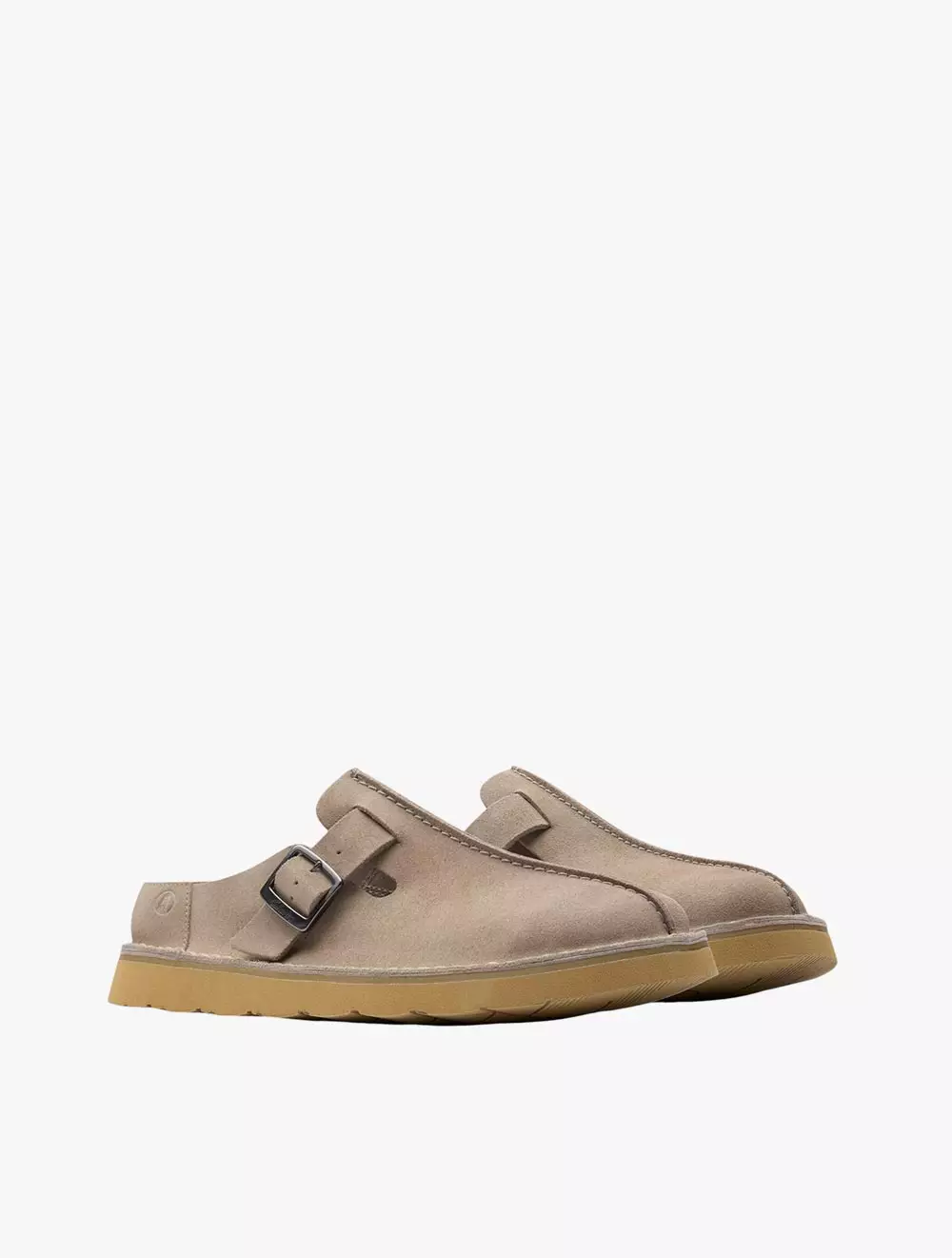 Clarks Solsbury Mule Grey Suede