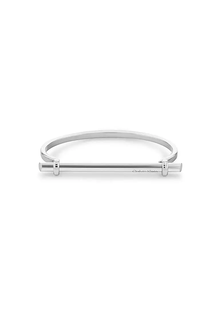 Calvin klein silver clearance bangle