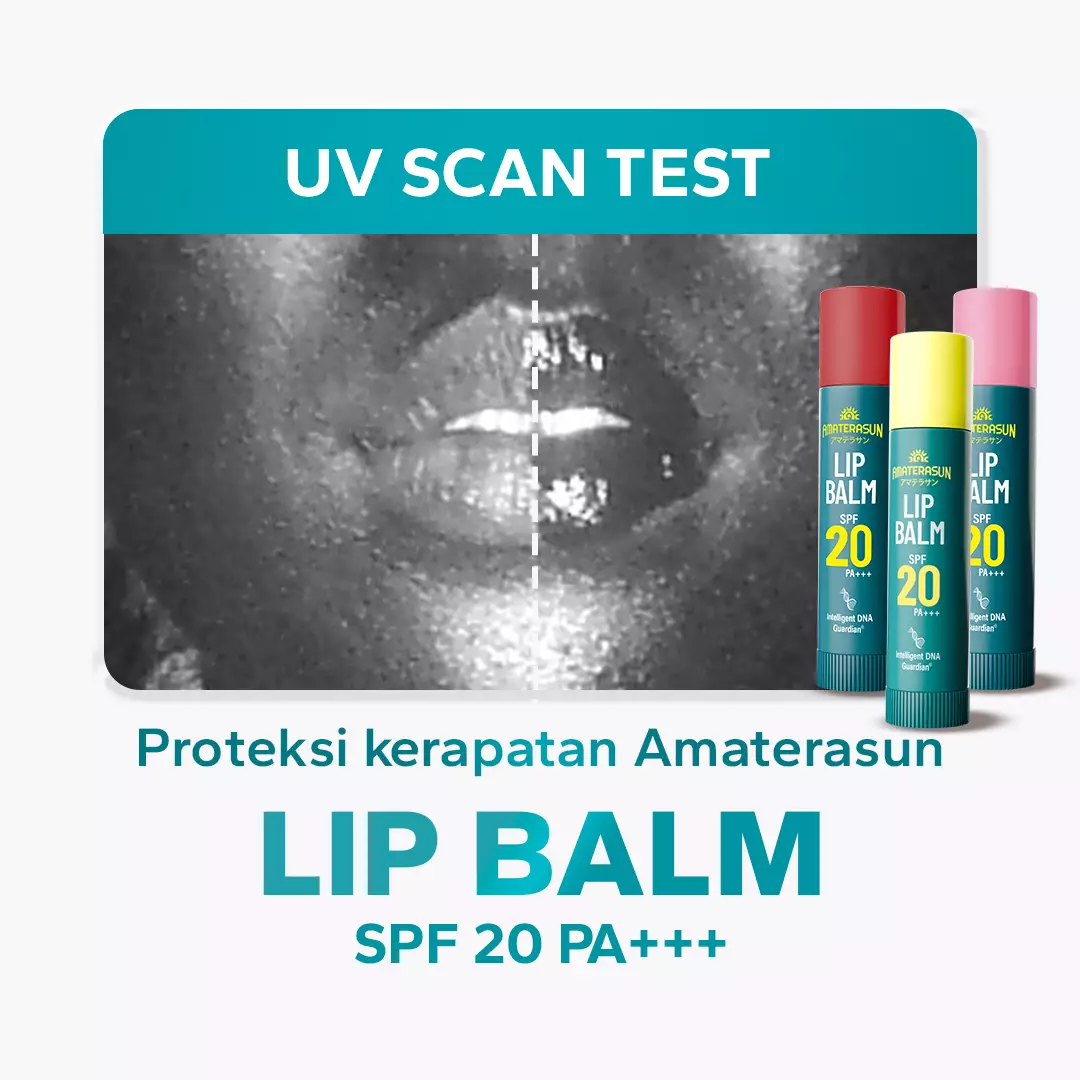 [BARU] AMATERASUN Sheer Tinted Lip Balm SPF 20 PA+++ PINK