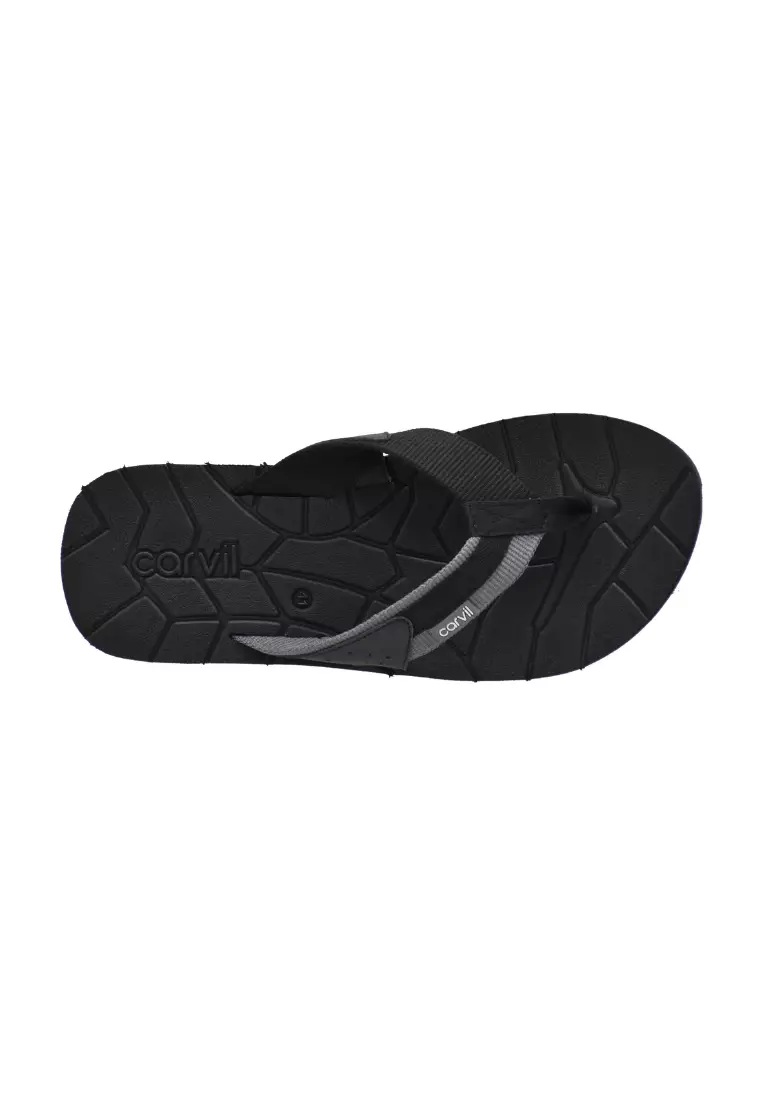 Carvil Sandal Pria Novara-Me Black/Grey