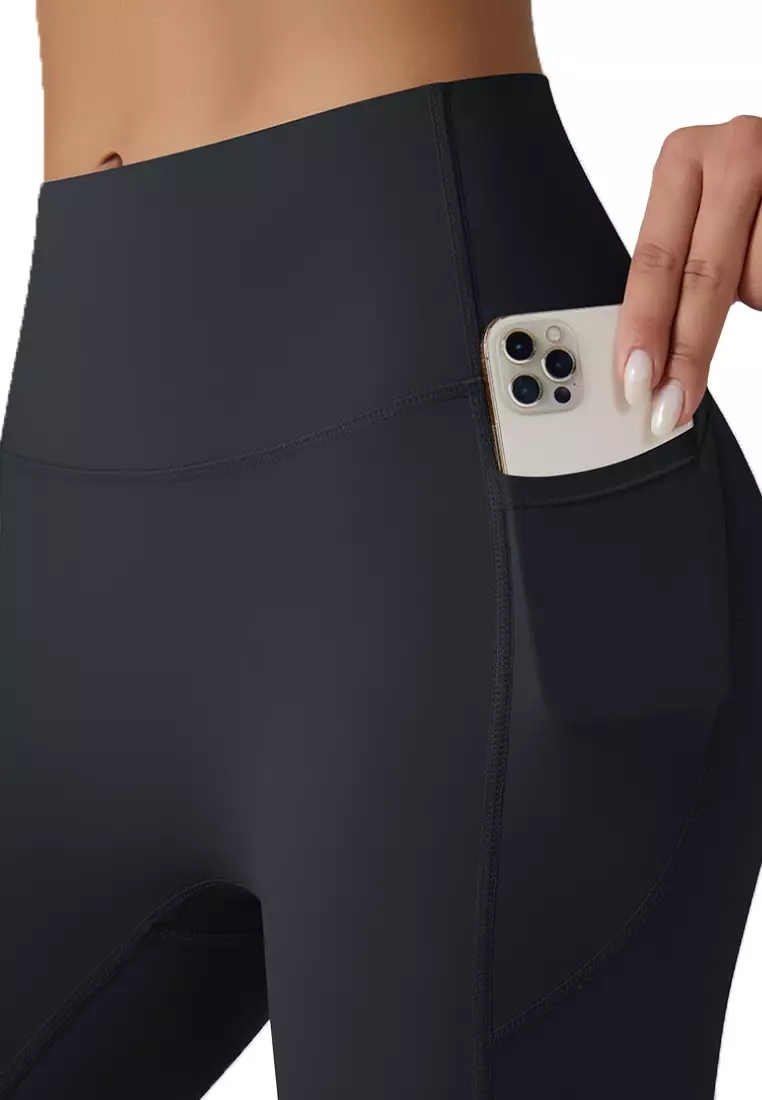 Yoga pants with side pockets for phone discount