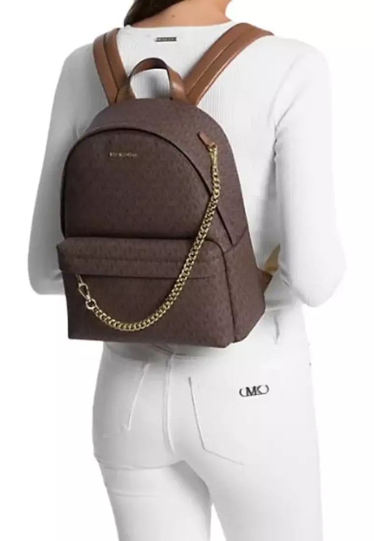 Women's Shoulder Backpack in Brown 35F5G04B2B
