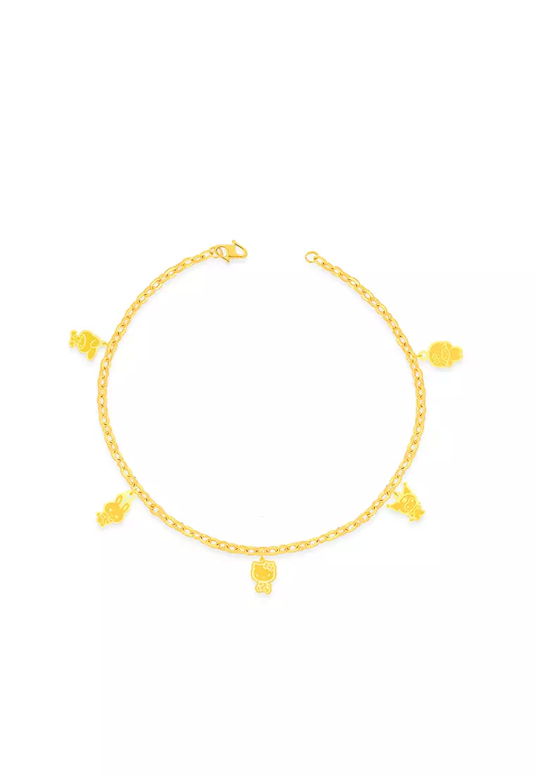 916/22K Gold Melody Bracelet T111C