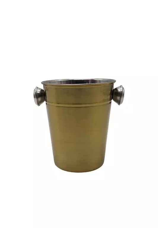 Ice Bucket Ss Gold 10.5Cm