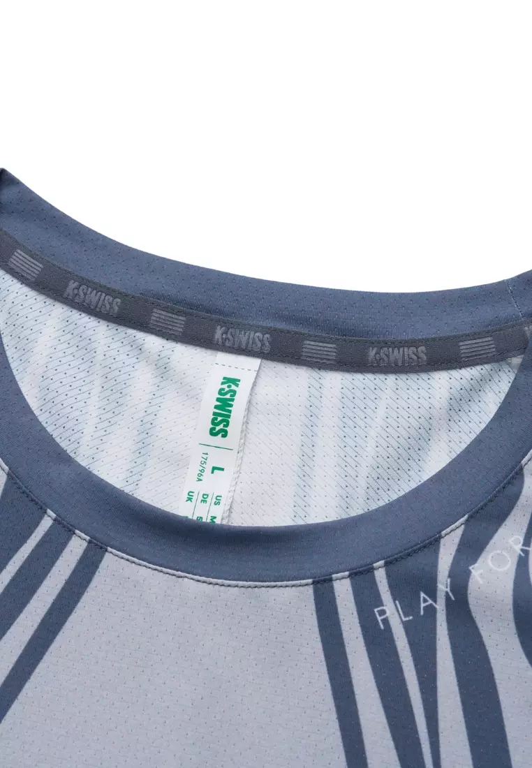 K- SWISS X ANDREY RUBLEV 男裝速乾網球T裇