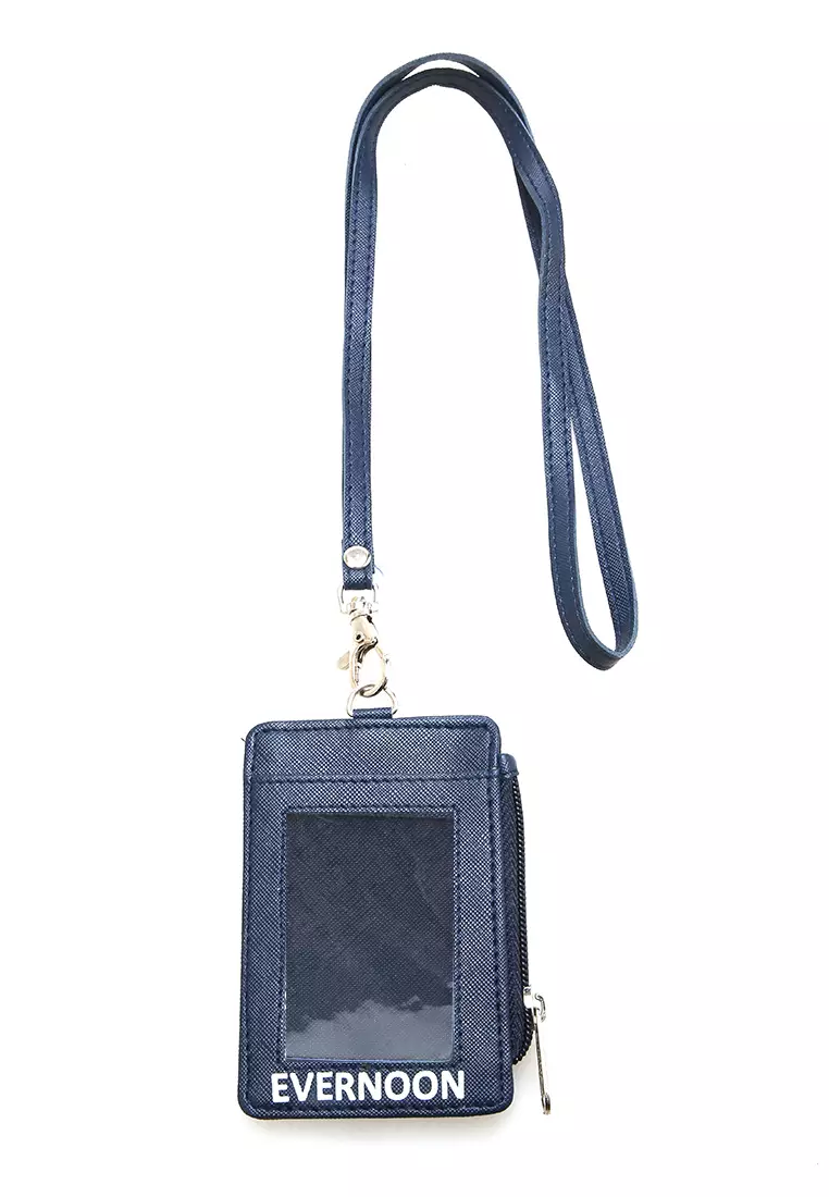 Siska Name Tag Seleting ID Card Desain Simple Premium Quality - Biru Navy