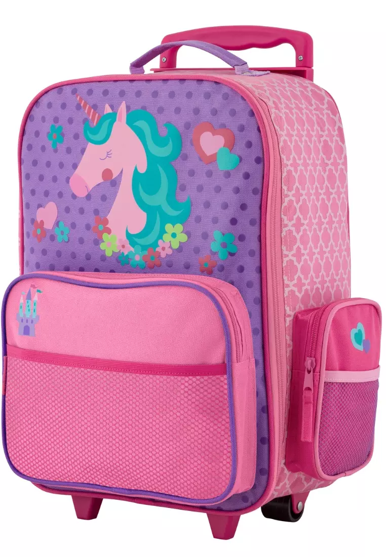 Trolley Bag with Lunch Bag for Kids Unicorn Lunch Pal